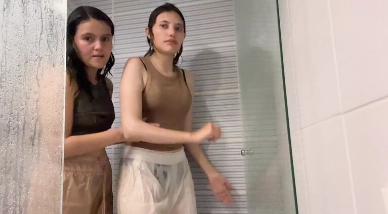 My neighbor likes me to repay her favors by fulfilling her lesbian sexual fantasies.