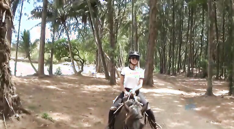 You got to fuck her again in Oahu