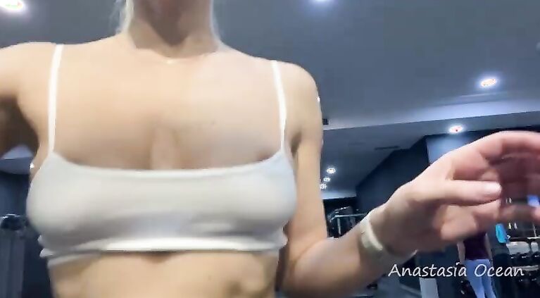 porty boobs meditation for you. Jumping titis on public