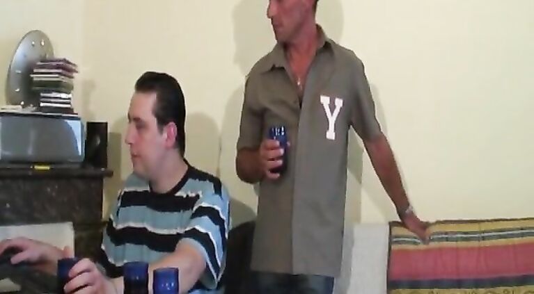 French teen and MILF sharing a loaded pecker together