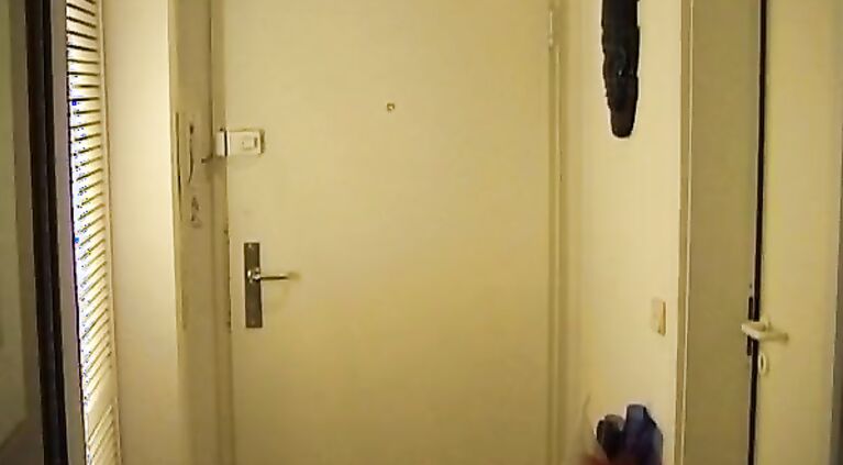 Good looking German lady adores warm cum on her curvy body