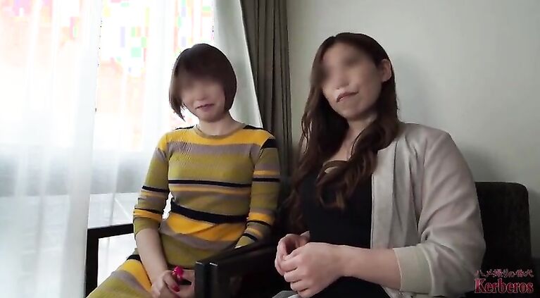 Two wives making lesbian play and it turns into a threesome!