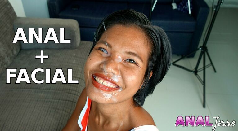 Anal and Facial for Happy Thai Cum Slut