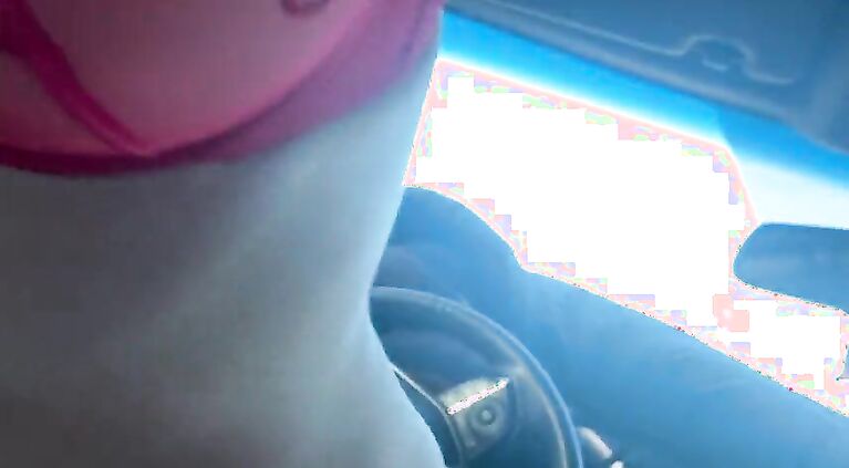a stranger gives me a blowjob in the car